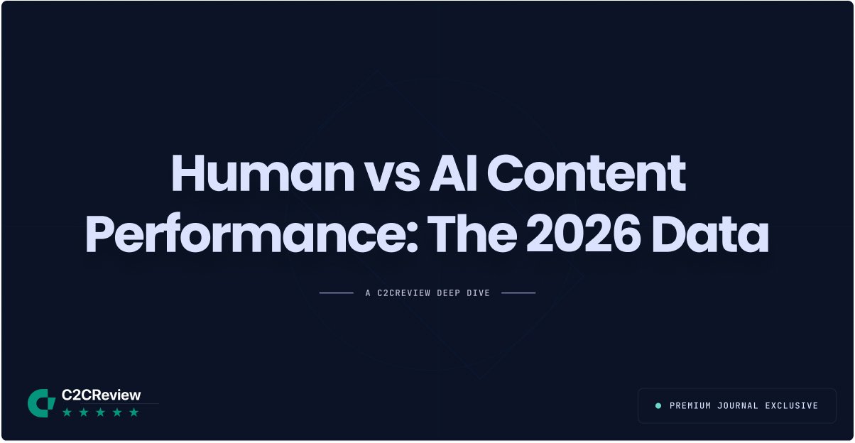 Human vs AI Content Performance: The 2026 Data